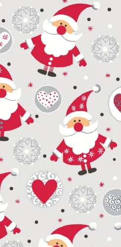 Taschentücher 21,5 x 22 cm Funny Santas