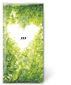 Taschentücher 21,5 x 22 cm Nature Love