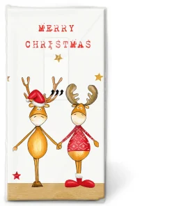 Taschentücher 21,5 x 22 cm Two Friends