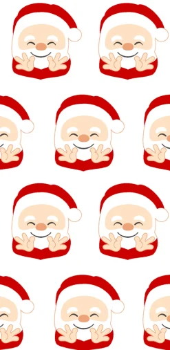 Taschentücker 21,5 x 22 cm Hello Santa