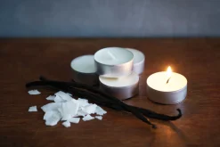 Teelichte, 4 Std. Ø 39 mm 4 Std. Weiß