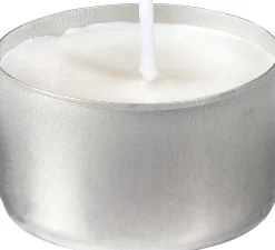 Teelichte, 6 Std. Ø 39 mm 6 Std. Weiß