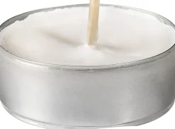 Teelichte, 4 Std. Ø 39 mm 4 Std. Weiß