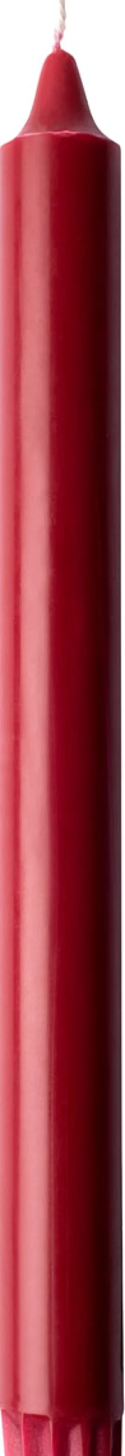 Tischkerzen 250 x Ø 22 mm 9 Std. Bordeaux