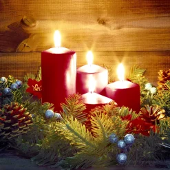 Tissue-Serviette 33 x 33 cm Advent 3-lagig