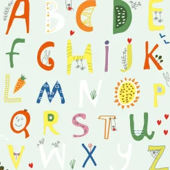 Tissue-Serviette 33 x 33 cm Alphabet 3-lagig