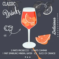 Tissue-Serviette 24 x 24 cm Aperole Black 3-lagig