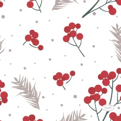 Tissue-Serviette 24 x 24 cm Berrie Merrie 3-lagig