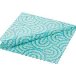 Tissue-Serviette 33 x 33 cm Breeze Mint Blue 3-lagig