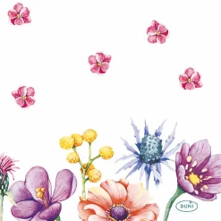 Tissue-Serviette 24 x 24 cm Breezy Butterflies 3-lagig