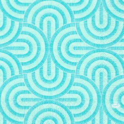 Tissue-Serviette 33 x 33 cm Breeze Mint Blue 3-lagig