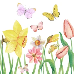 Tissue-Serviette 33 x 33 cm Butterfly meadow 3-lagig