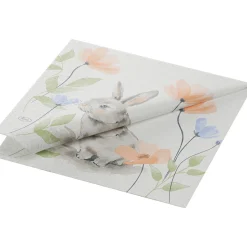 Tissue-Serviette 33 x 33 cm Bunny Bloom 3-lagig