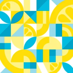 Tissue-Serviette 33 x 33 cm Citrus Era Yellow 3-lagig