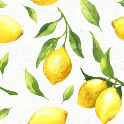 Tissue-Serviette 33 x 33 cm Citrus 3-lagig