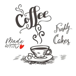 Tissue-Serviette 24 x 24 cm Coffee Break 3-lagig