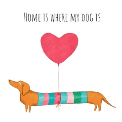 Tissue-Serviette 33 x 33 cm Dog Home 3-lagig