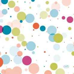 Tissue-Serviette 33 x 33 cm Festive Bubbles Multi 3-lagig