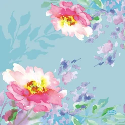 Tissue-Serviette 33 x 33 cm Flowy Floral 3-lagig