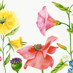 Tissue-Serviette 24 x 24 cm Flowy Meadow 3-lagig