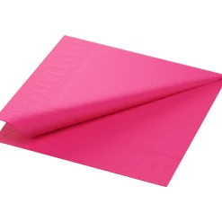 Tissue-Serviette 33 x 33 cm Fuchsia 3-lagig