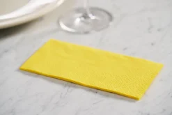 Tissue-Serviette 33 x 33 cm Gelb 3-lagig
