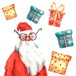 Tissue-Serviette 33 x 33 cm Goofy Santa 3-lagig