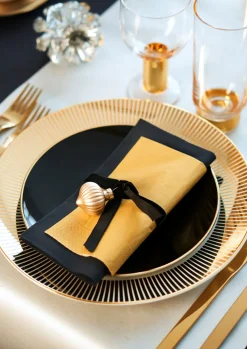 Tissue-Serviette 33 x 33 cm Gold 3-lagig