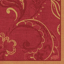 Tissue-Serviette 24 x 24 cm Golden Grace Bordeaux 3-lagig