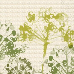 Tissue-Serviette 40 x 40 cm Green Umbles 3-lagig