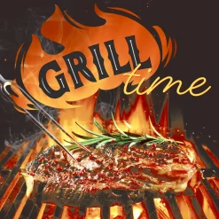 Tissue-Serviette 33 x 33 cm Grill Moment 3-lagig