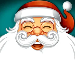 Tissue-Serviette 33 x 33 cm Happy Claus 3-lagig