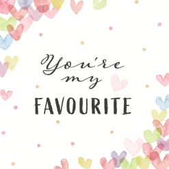 Tissue-Serviette 33 x 33 cm Hearts Favourite 3-lagig