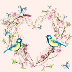 Tissue-Serviette 33 x 33 cm In Love 3-lagig