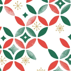 Tissue-Serviette 24 x 24 cm Joyful Pattern 3-lagig