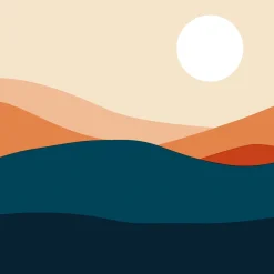 Tissue-Serviette 33 x 33 cm Landscape 3-lagig