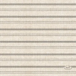 Tissue-Serviette 24 x 24 cm Linen Lines Black 3-lagig