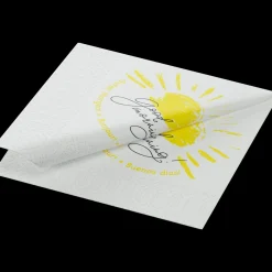 Tissue-Serviette 24 x 24 cm Love Mornings 3-lagig