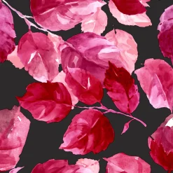 Tissue-Serviette 33 x 33 cm Maroon leaves 3-lagig