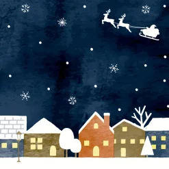 Tissue-Serviette 33 x 33 cm Magic Night 3-lagig