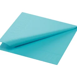 Tissue-Serviette 24 x 24 cm Mint Blue 3-lagig