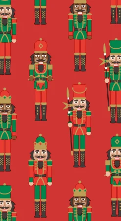 Tissue-Serviette 33 x 40 cm Nutcracker Red 3-lagig