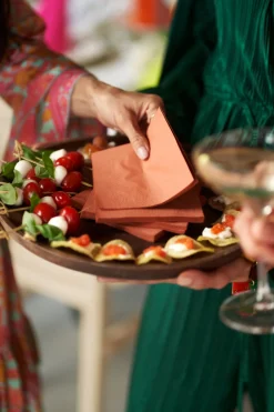 Tissue-Serviette 24 x 24 cm Ocean Teal 3-lagig