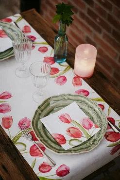 Tissue-Serviette 33 x 33 cm Painted Tulips 3-lagig