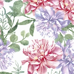 Tissue-Serviette 33 x 33 cm Pastel flowers 3-lagig