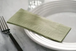 Tissue-Serviette 33 x 33 cm Pistaziengrün 3-lagig