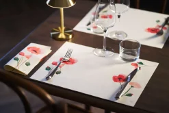 Tissue-Serviette 40 x 40 cm Poppy Charm 3-lagig