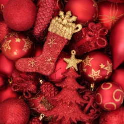 Tissue-Serviette 33 x 33 cm Red Balls 3-lagig