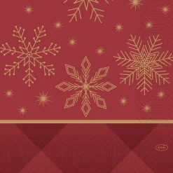 Tissue-Serviette 33 x 33 cm Rhombus Bordeaux 3-lagig