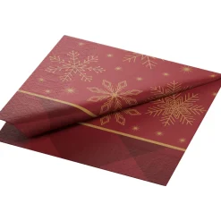Tissue-Serviette 33 x 33 cm Rhombus Bordeaux 3-lagig